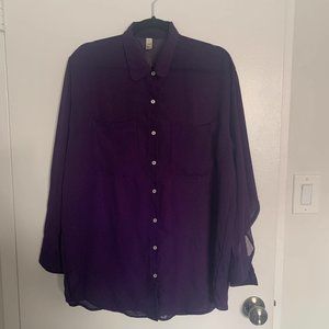 American Apparel Chiffon Shirt